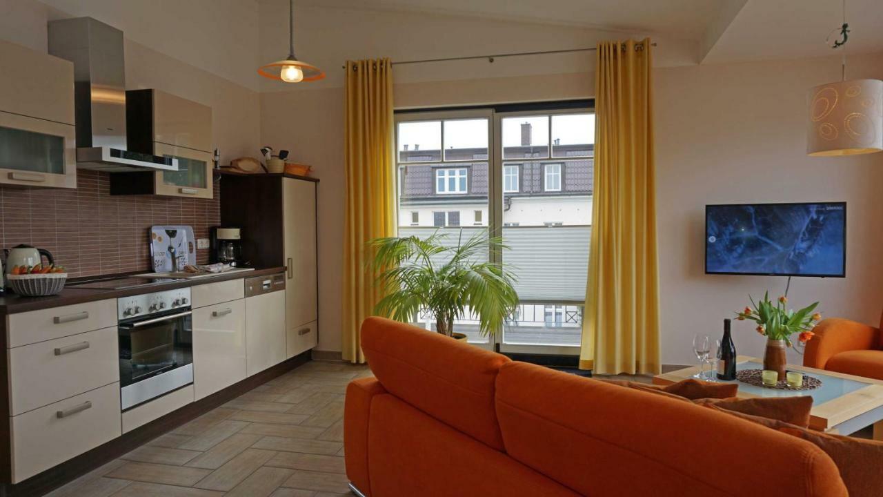 Villa _Duenen Vis A_ Vis_ _ Strand Heringsdorf  Kültér fotó